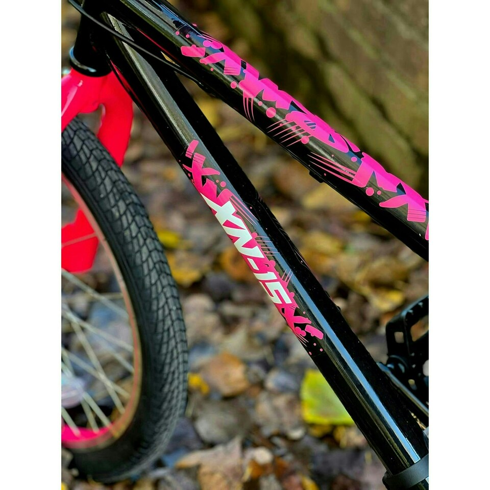 image 1 of XN-15 20" Kids BMX Single Speed - Black/Pink