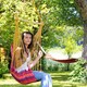 image 2 of Belize Vulcano Hammock Chair Multi | Vulcano