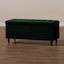 Forest Green Plush Velvet