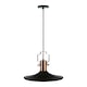 image 1 of Interiors by Premier Large Pendant Light in Black and Copper