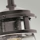 image 4 of Lyndon 1 Light Outdoor Small Wall Lantern Light Architectural Bronze IP44, E27