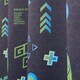 image 4 of OHS Kids Gaming Blackout Eyelet Curtains Ring Top Ready Made Panel Pair, 46x54" Blue | Navy Blue
