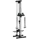 image 9 of SPORTNOW Wall Mount Cable Station with 15 Positions Adjustable Dual Pulleys