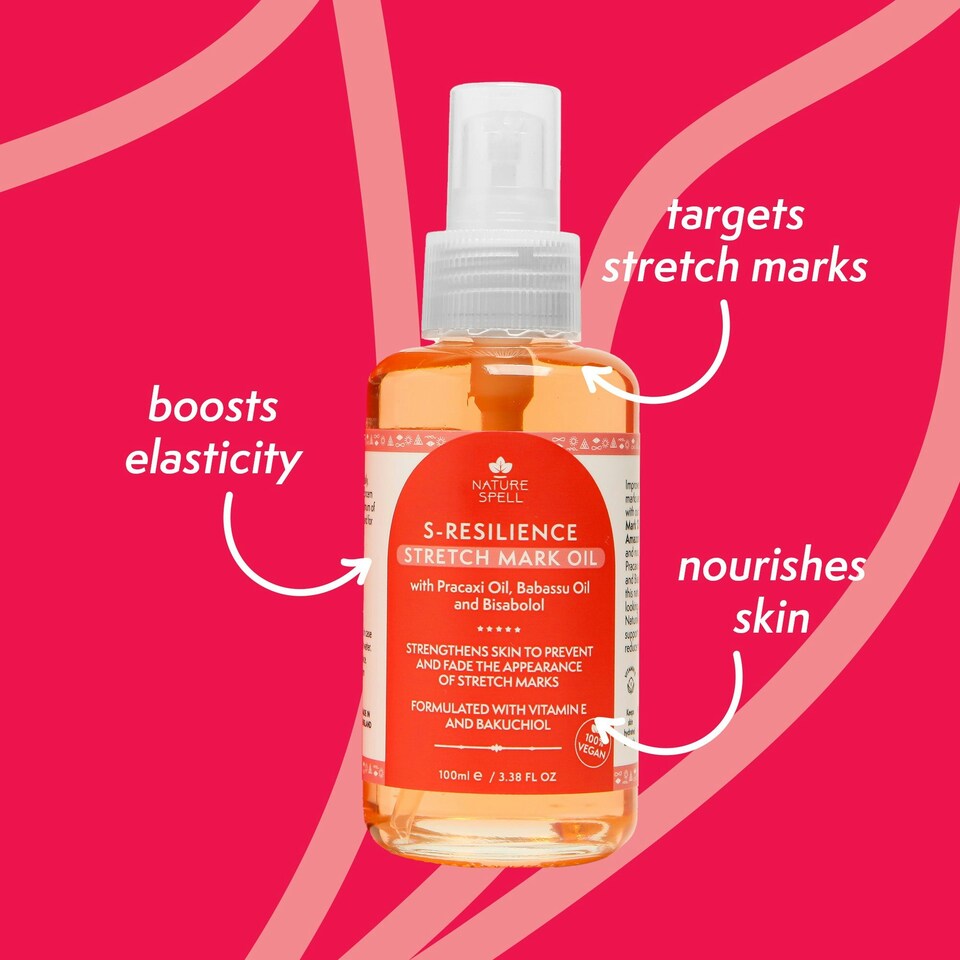 image 1 of Nature Spell S-Resilience Stretch Marks Oil