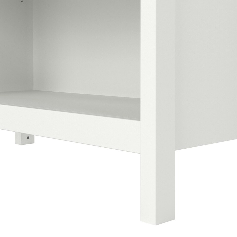 image 1 of Madrid Bookcase in White