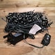 image 5 of 960 LED 12.4m Premier Clusterbrights Indoor Outdoor Multifunction Mains Operated Christmas Cluster Lights with Timer in Vintage Gold
