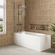 image 3 of Balterley Acrylic Front Bath Panel for Contemporary Bathroom Baths