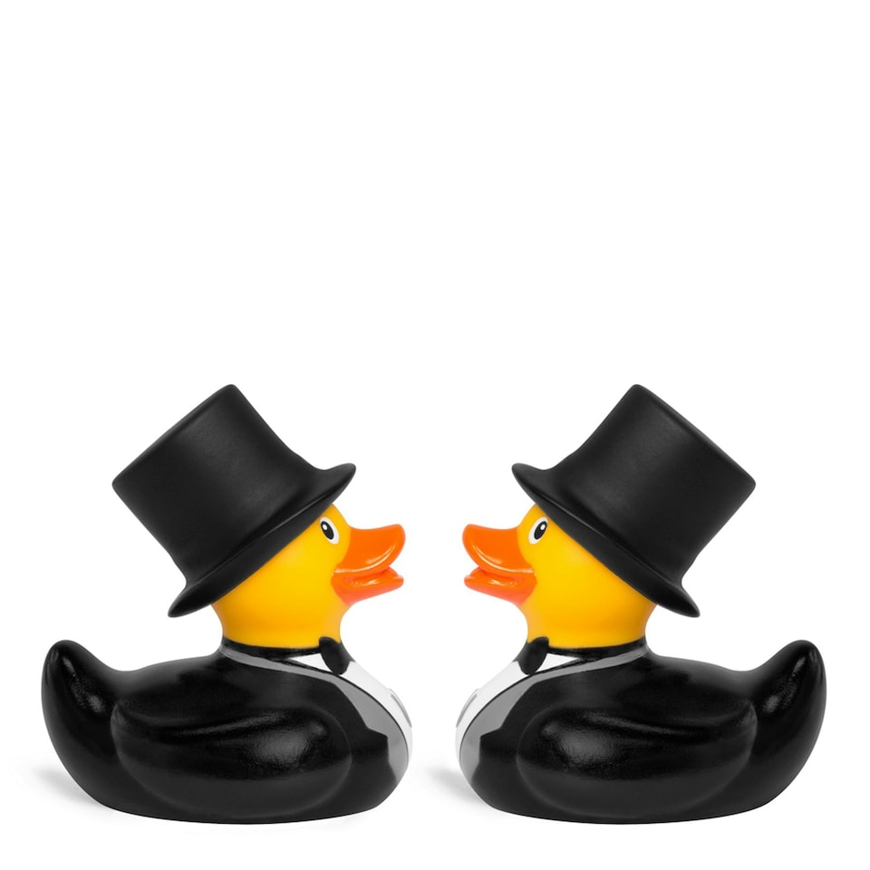 Bud Ducks Mini Deluxe Groom & Groom Wedding Set