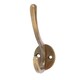 image 1 of Hammer & Tongs Hat & Coat Hook - W25mm x H80mm - Brass