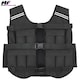 image 3 of Modern Fitness 10kg Weighted Vest Black Adjustable Training Vest for Running & HIIT Soft-Contour Bodyweight Resistance