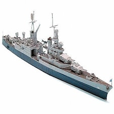 Tamiya US Navy Heavy Cruiser CA-35 Indianapolis (1:700 Scale)