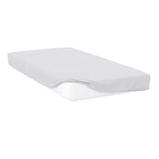 Belledorm Easycare Percale Extra Deep Fitted Sheet - White - Superking