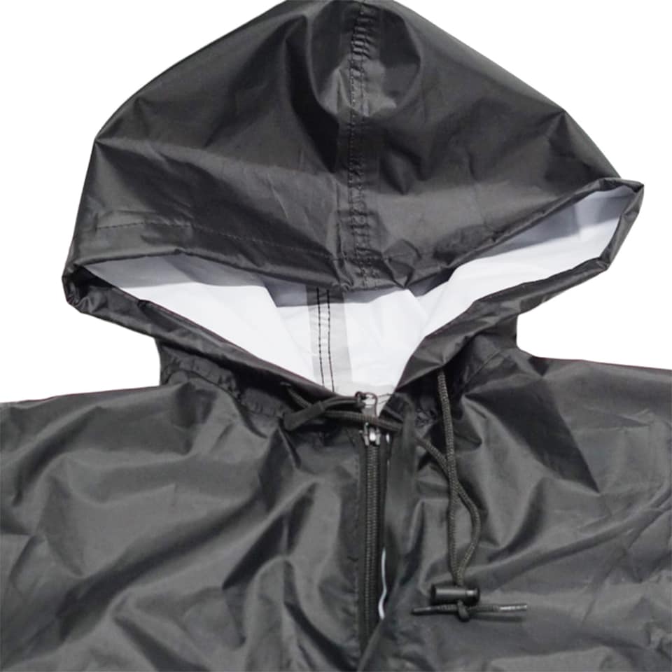 image 1 of Wheelchair Waterproof Poncho Rain Cover With Hood