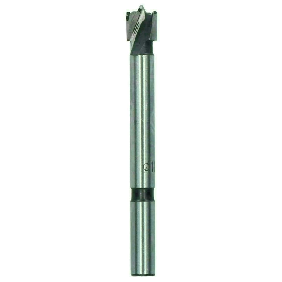 image 1 of 10mm Forstner Bit 3/8" Shank Boring Hole Cutter Flat Wood Drill Bit Woodworking