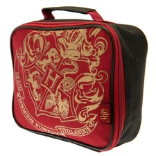 Harry Potter Hogwarts Crest Lunch Bag - Red/Gold - One Size