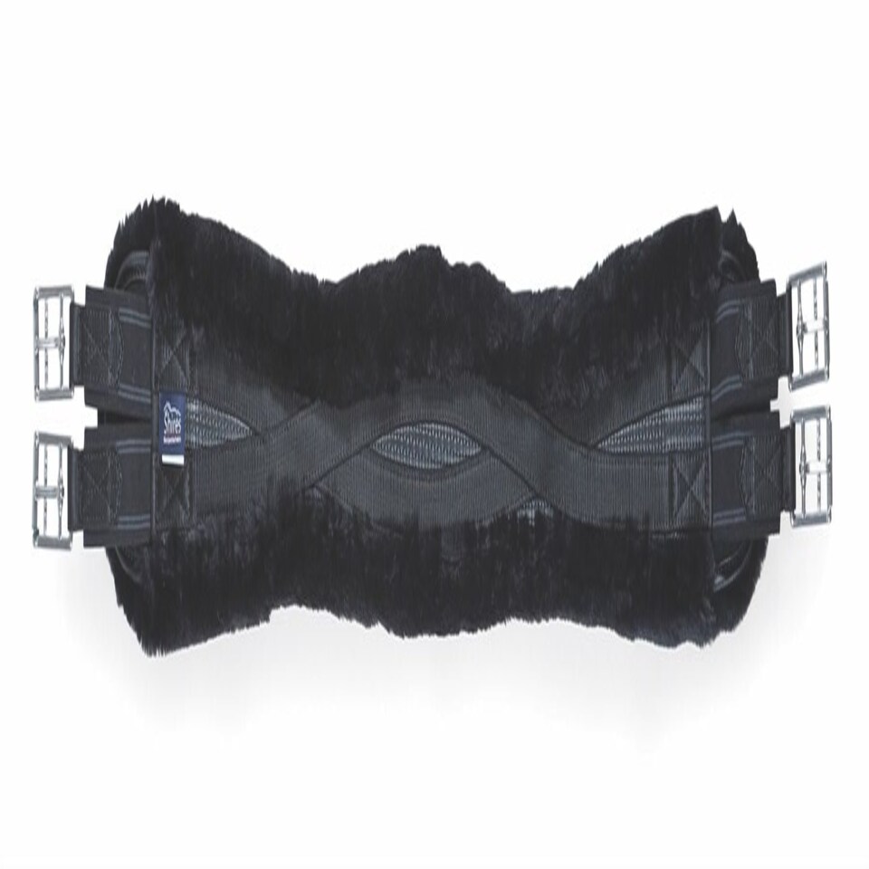 image 1 of Shires Performance Supafleece Contour Girth - Elastic Brown | Size: 44
Colour: Brown