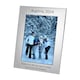 image 1 of Personalised Silverplated Frame 7x5 Thank You Family Gift