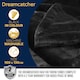 image 8 of Dreamcatcher Black Faux Fur Blanket Throw 160x130cm | Black | Black | One Size | 1