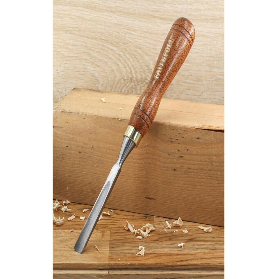 image 1 of Faithfull Fsc Straight Gouge Carving Chisel - Multi Colour - 9.5mm (3/8in)