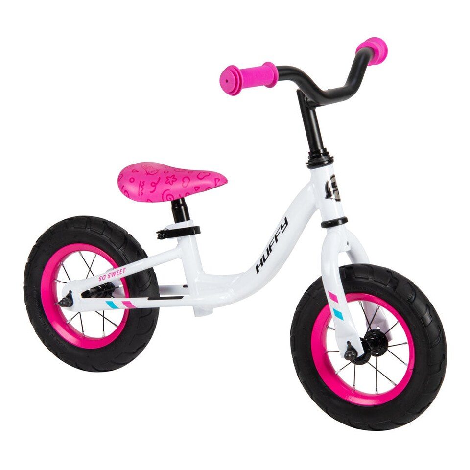 image 1 of HUFFY So Sweet 10-inch Gloss White Balance Bike (27295W)
