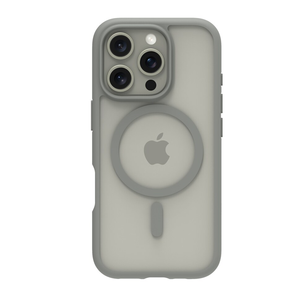 image 1 of Dbramante GN61TI006373 Grenen MagSafe Case - iPhone 16 Pro - Titanium