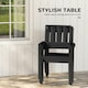 image 3 of Outsunny 7 Pieces Patio Dining Set with Umbrella Hole, for Poolside
