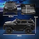 image 7 of AIYAPLAY Licensed Land Rover, Kids Electric Car w/ Remote, Music, Black