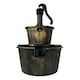 image 5 of Oypla 2 Tier Cascading Barrel Garden Water Pump Fountain Feature