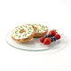 image 1 of GEEZY Lazy Susan Rotating Kitchen Organizer Clear Large