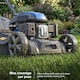 image 3 of Hyundai 22 Inch 56cm Self-Propelled Petrol Lawnmower, Electric Start, 196cc HYM22200SPEX