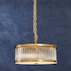 image 3 of Interiors by Premier 5 Bulb Small Bronze Pendant Light