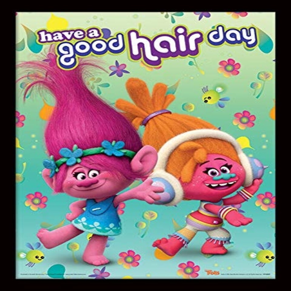 TROLLS (GOOD HAIR DAY) - MEMORABILIA RANGE - FP11859P