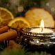 image 3 of Pan Aroma Orange Spice Red Diffuser Oil & Candle Wax Special Occasions Gift Set