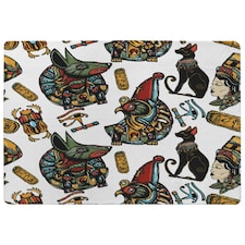 Queen Cleopatra. History background (Rug) Multi | XL: 160x230cm