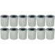 image 1 of Galvanised Metal Corrugated Garden Lawn Edging (5m x 16.5cm) - 12 Rolls