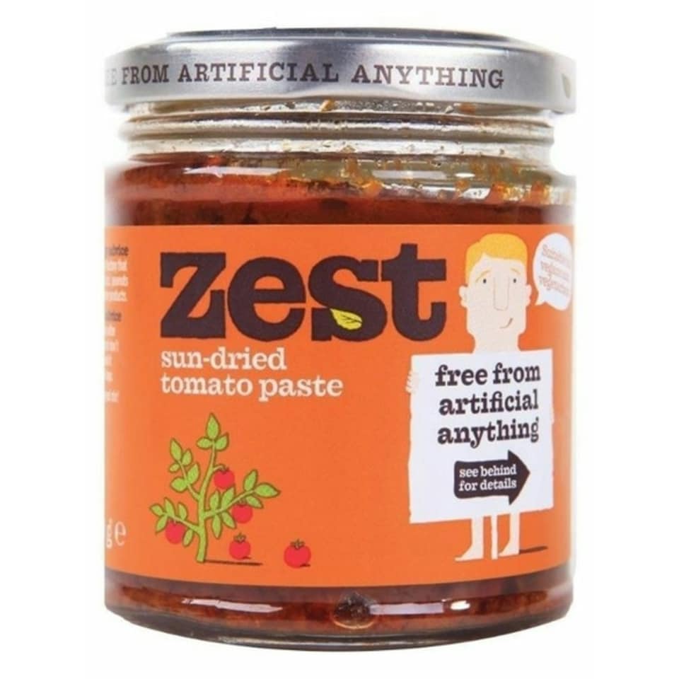 Sun Dried Tomato Paste, Organic 170g (Zest)