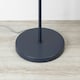 image 3 of ValueLights Stassi Dark Navy Mushroom Dome Metal Freestanding Floor Lamp Light