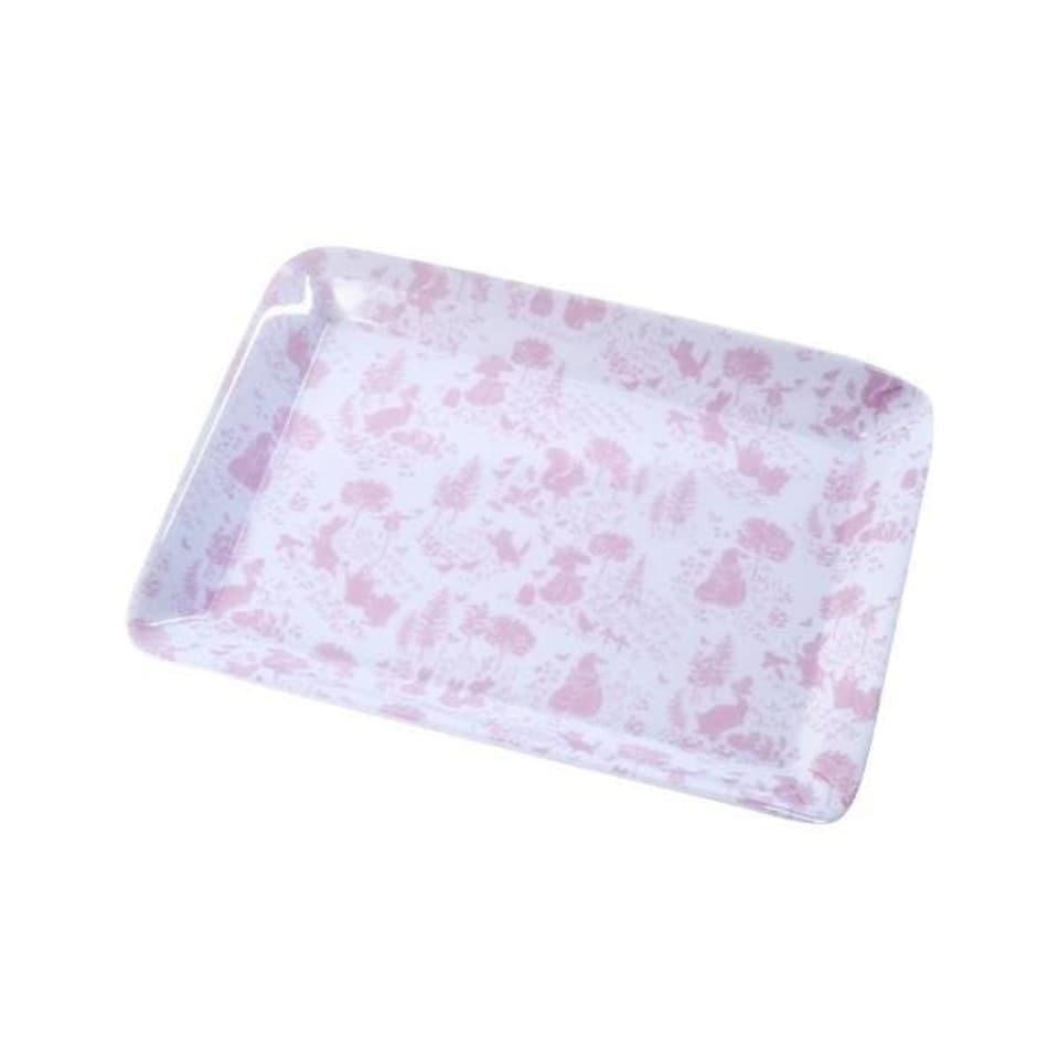 image 1 of Peter Rabbit Classic Pattern Pink Scatter Tray