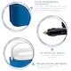 image 2 of Harbour Housewares Electric Cool Box - 18L 12V Blue