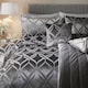 image 2 of Soiree Belfort Duvet Cover Set Slate