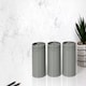 image 2 of KitchenCraftt Tea Coffee Sugar Canister Set Grey