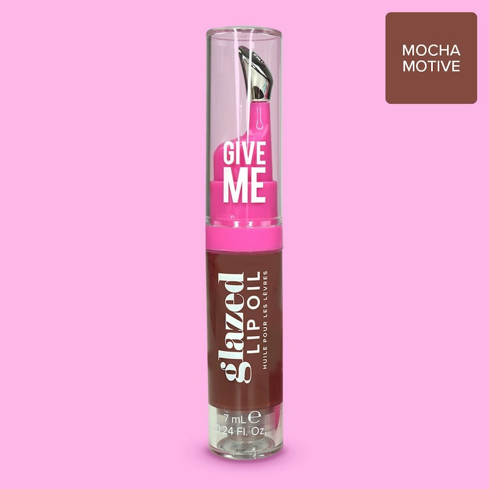 image 1 of Give Me Glazed Lip Oil - Mocha Motive Brown
