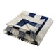 image 1 of Ukiyo Yukari AWARE Deluxe Beach Towel - Navy - One Size | Blue | One size