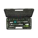 image 1 of Metric and Imperial Socket Set Ratchets Accessory Kit 1/4" 3/8" 1/2" Drive 52pc
