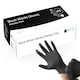 image 1 of 1000 x Small Black Nitrile Powder Free Gloves Puncture Resistant Ideal For Medical, Tattoo, Barber Shops & Mechanical Use