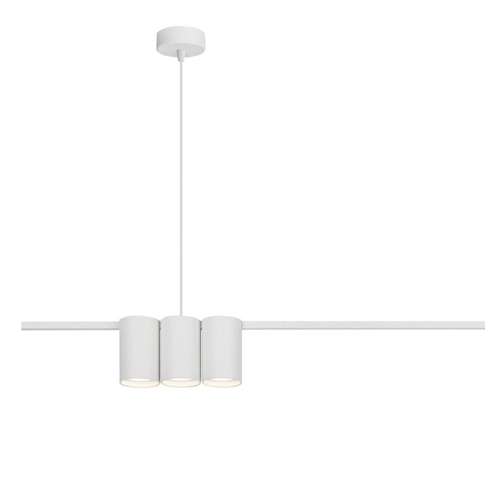 image 1 of Milagro Pendant Light (Strip) Genesis White 5xGU10