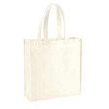 Westford Mill Gallery Canvas Tote Bag - Natural - One Size | Cream