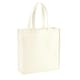 image 1 of Westford Mill Gallery Canvas Tote Bag - Natural - One Size | Cream