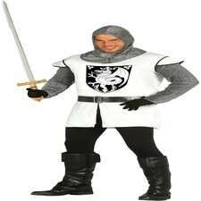 Fancy Dress Adult Medieval Knight - L