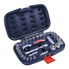 30 Piece 1/4" and 3/8" socket set - I0380